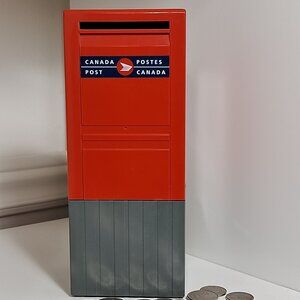Canada Post Mail Box coin bank